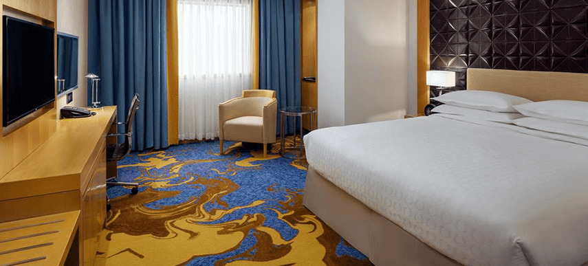 Sheraton Makkah Jabal Al Kaaba Hotel Mecca Exterior foto A room at the hotel