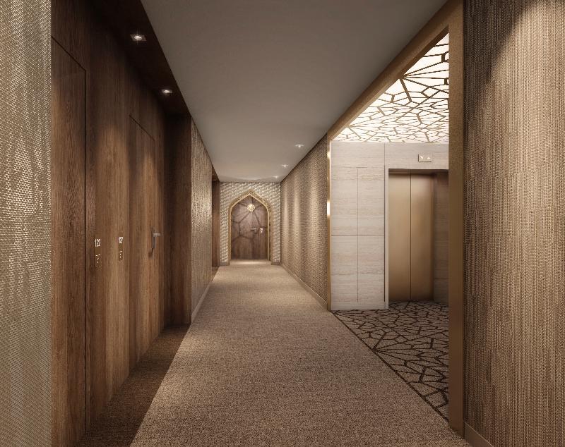 Sheraton Makkah Jabal Al Kaaba Hotel Mecca Exterior foto A corridor